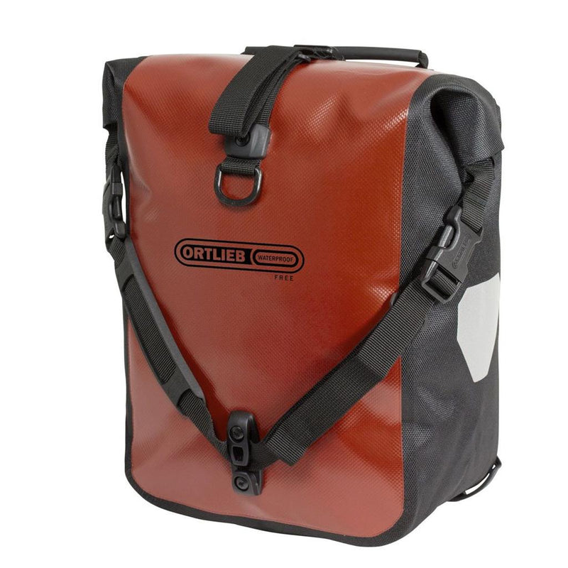 Load image into Gallery viewer, ORTLIEB PANNIER TOURING SPORT ROLLER FREE QL2.1 RUST/BLACK 25L - RACKTRENDZ

