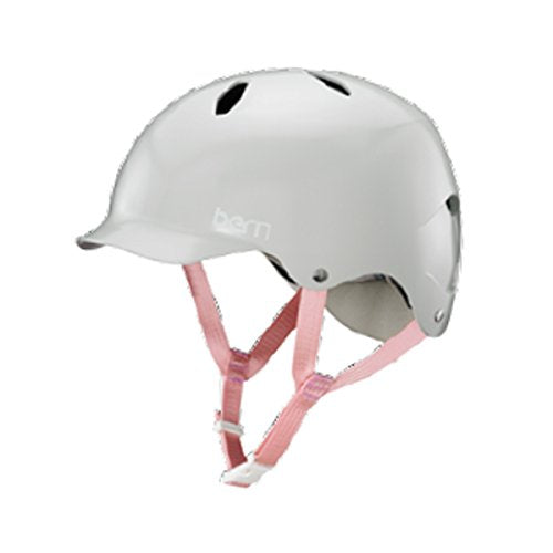 bern diabla bike helmet Bern Bandita Tween - Satin Light Grey