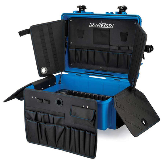 Rolling Big Blue Box Tool Case