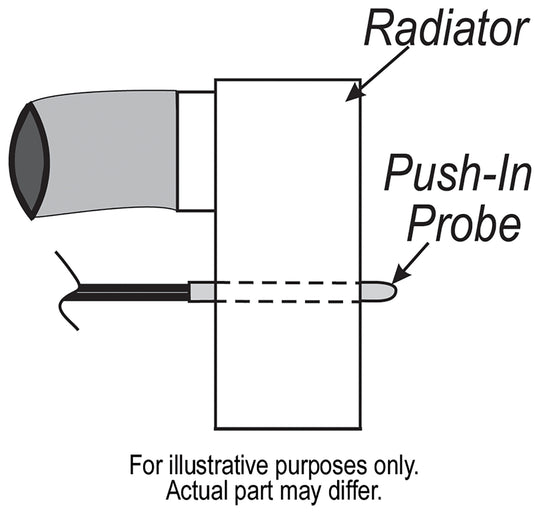 Adjustable Electric Fan Controller TSTAT - Push In Radiator Probe - RACKTRENDZ