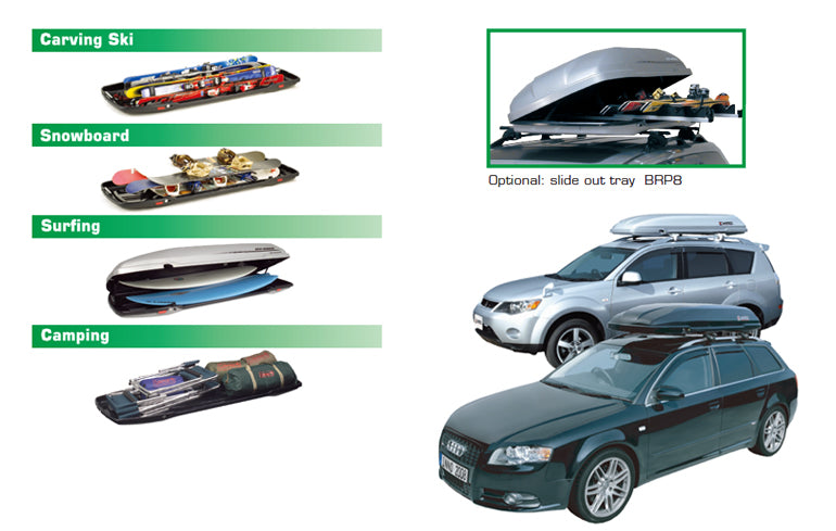 Load image into Gallery viewer, Inno Air Cruiser Roof Box - RACKTRENDZ
