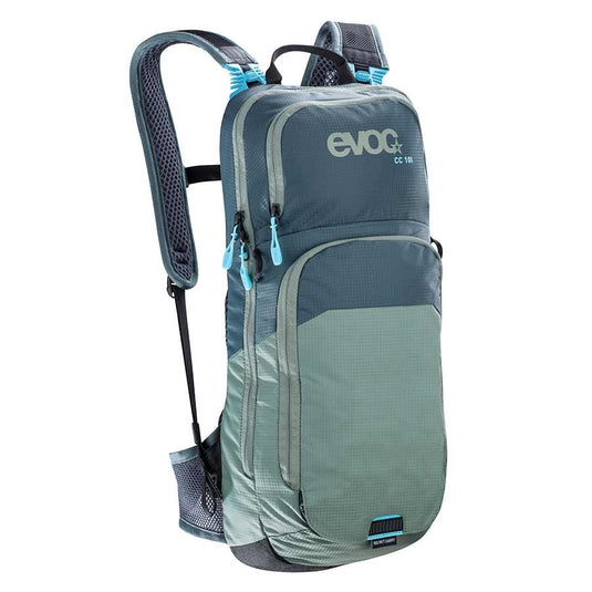 EVOC CC 10L + 2L Bladder Backpack, Olive - RACKTRENDZ