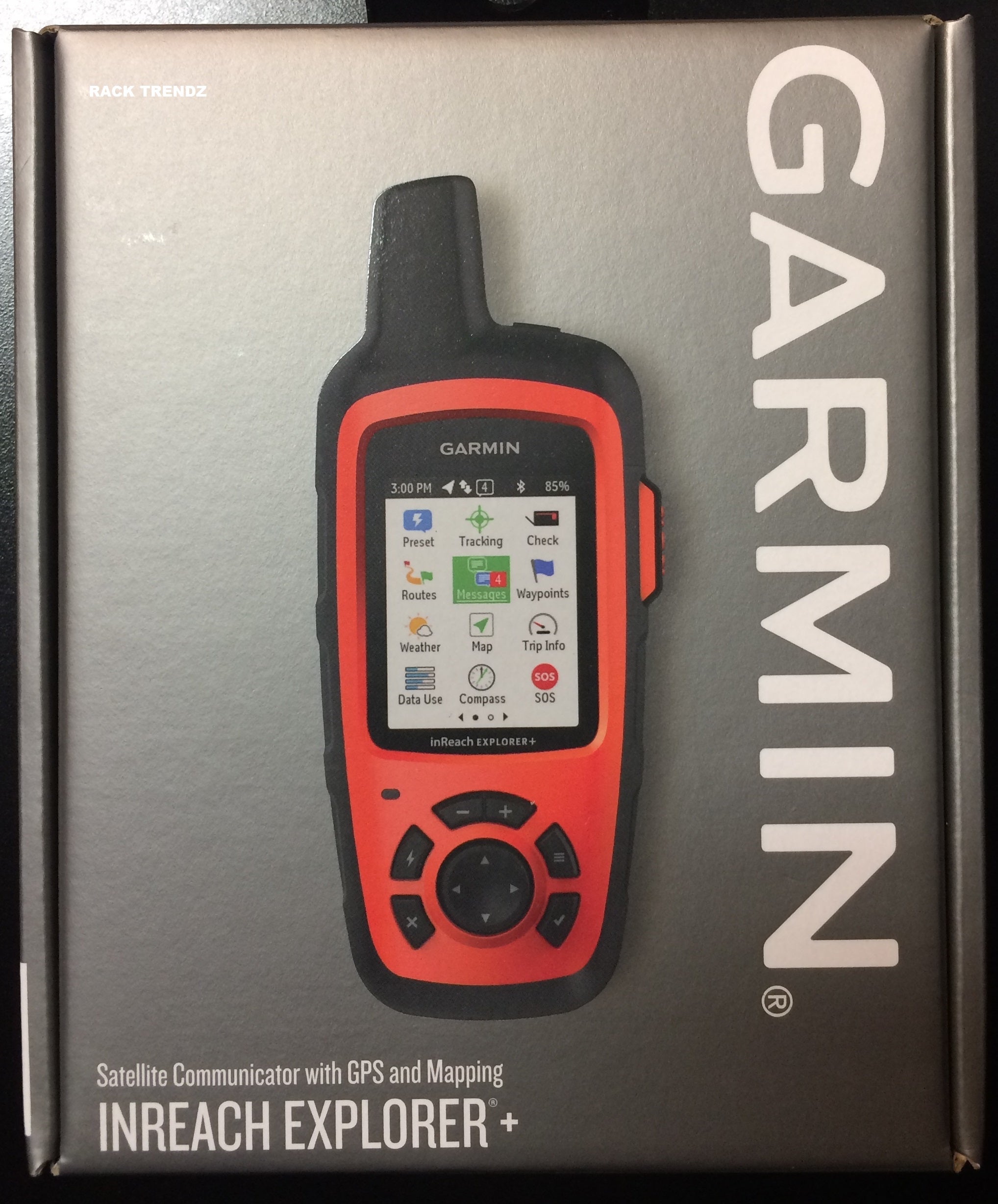  Garmin 010-01735-10 inReach Explorer+, Handheld Satellite  Communicator with Topo Maps and GPS Navigation : Electronics