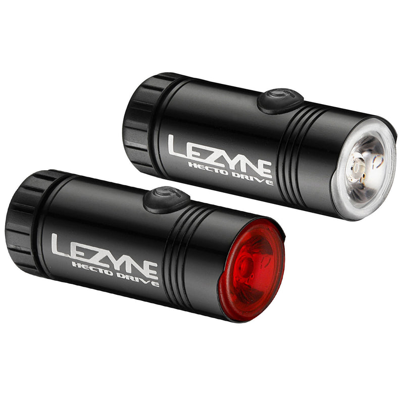 Load image into Gallery viewer, Lezyne Hecto Drive Front and Rear Bike Light Set - RACKTRENDZ
