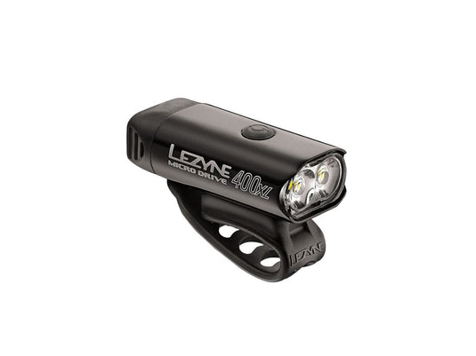Lezyne Micro Drive 400XL Bike Light, Black - RACKTRENDZ