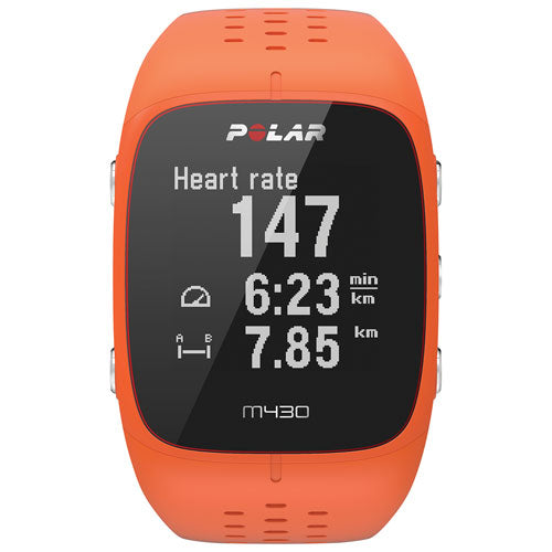 Polar M430 GPS Running Watch Orange - RACKTRENDZ