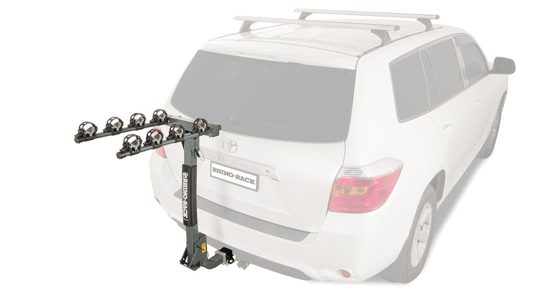 Load image into Gallery viewer, Rhino Rack 2 Arm Hitch Receiver Bike Carrier with Locking Pin - RACKTRENDZ
