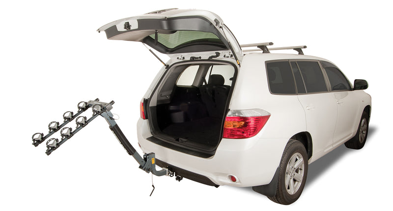 Load image into Gallery viewer, Rhino Rack 2 Arm Hitch Receiver Bike Carrier with Locking Pin - RACKTRENDZ

