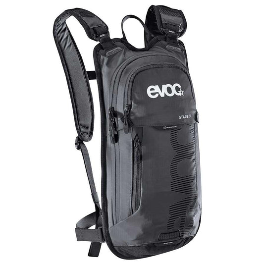 Evoc Stage 3L + 2L Bladder Backpack Black - RACKTRENDZ