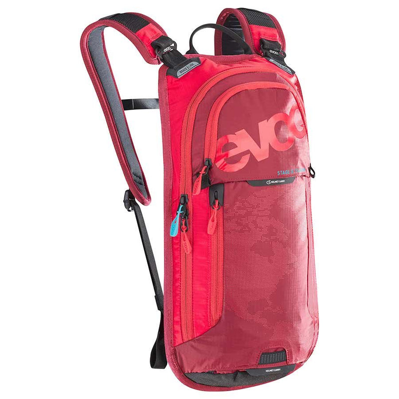 Load image into Gallery viewer, Evoc Stage 3L + 2L Bladder Backpack Red - RACKTRENDZ
