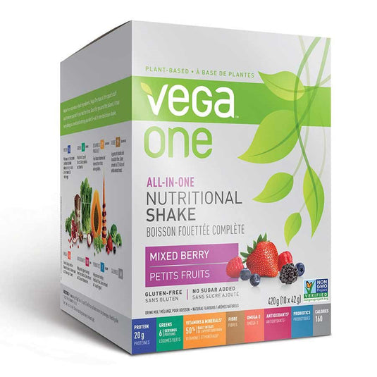 Vega One Nutritional Shake Mix (10 Servings) - RACKTRENDZ