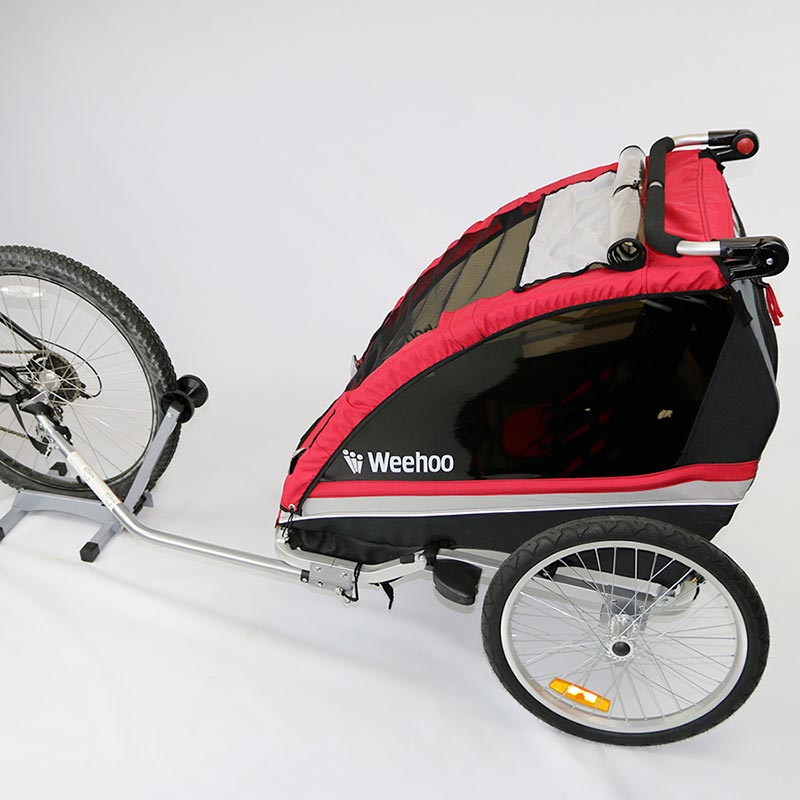 Weehoo weego plus store bike trailer