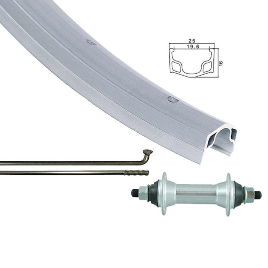 Single Wall - 26" - Alloy Rim - Silver