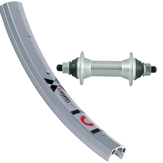 Single Wall - 700C - Alloy Rim - Silver