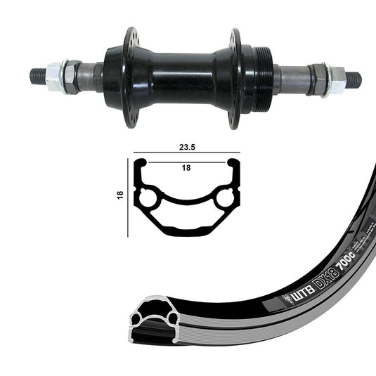 WTB DX18 700C / 29''