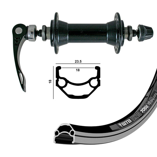 WTB DX18 QR 26''