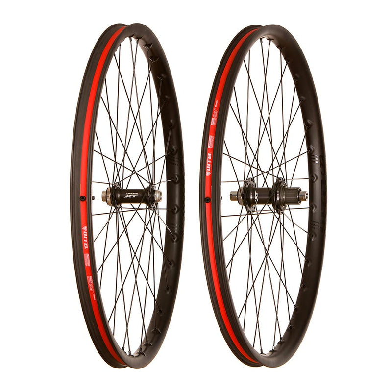 Chargez l'image dans la visionneuse de la galerie, WTB CZR i30 Carbon Wheelset / Shimano XT HB-M8110-B + FH-M80
