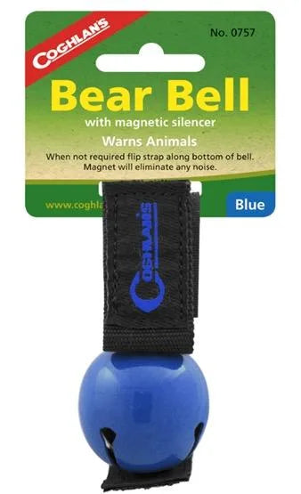 0757 - COGHLANS - BLUE MAGNETIC BEAR BELL UPC: 056389007574