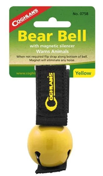 0758 - COGHLANS - YELLOW MAGNETIC BEAR BELL UPC: 056389007581