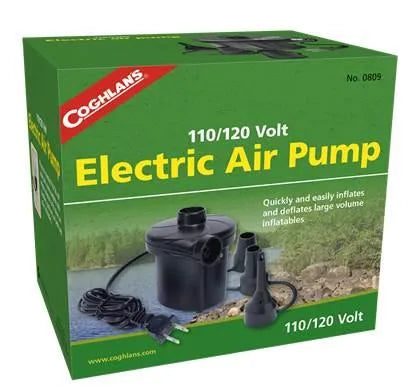 0809 - COGHLANS - 110/120V ELECTRICAL AIR PUMP UPC: 056389008090