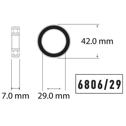 Sealed Bearings ABEC 3