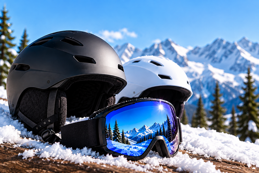 Winter Helmet & SKI Goggles