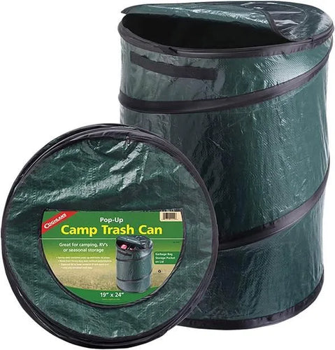 1219 - COGHLANS - POP UP CAMP TRASH CAN UPC: 056389012196