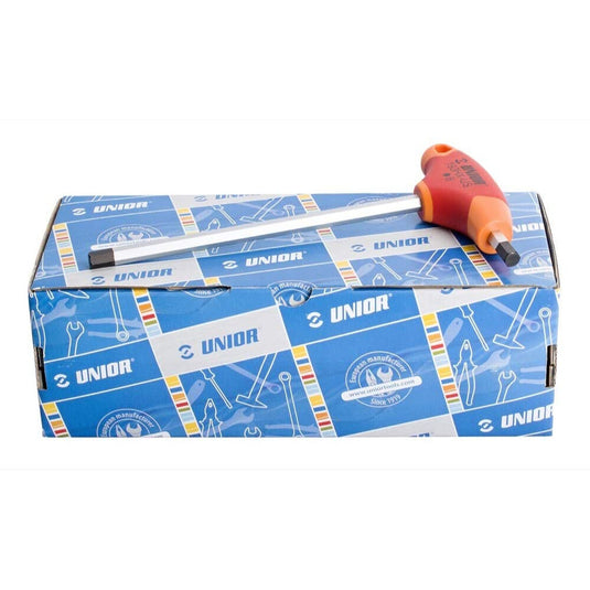 Unior Tools Set of hexagonal head screwdrivers with T-handle in carton box