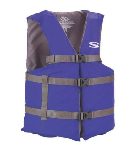 2000020641 - STEARNS - ADULT UNIVERSAL NYLON VEST BLUE ANTIMICROBIAL