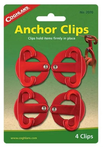 2070 - COGHLANS - ANCHOR CLIPS (4) UPC: 056389020702