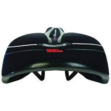 Serfas Men's Reactive Gel Bicycle Saddle - RACKTRENDZ