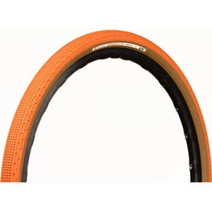 Chargez l&#39;image dans la visionneuse de la galerie, Panaracer Gravel King 700 x 32C Tubeless Ready Sunset Orange/Brown - RACKTRENDZ
