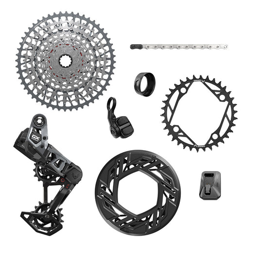SRAM, GX T-Type Pedal Assist D2, Build Kit, 104BCD - no crank
