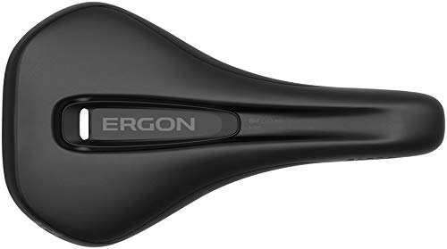 Ergon - SM Enduro Bicycle Saddle | for Mountain Bikes | Mens | Small/Medium | Stealth Black - RACKTRENDZ
