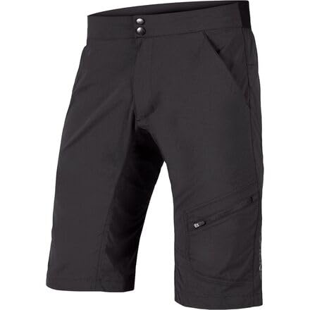 Endura Men's Hummvee Lite Mountain Bike Baggy Cycling Short Black, X-Large - RACKTRENDZ