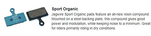 Jagwire Sport Organic Disc Brake Pads for Formula R1R R1 C1 CR3 T1R T1 ROR - RACKTRENDZ