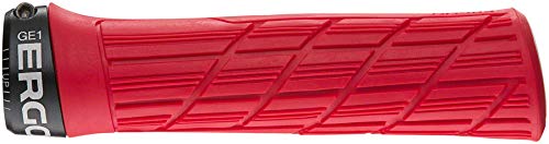 Ergon Grips Technical-GE1 EVO Risky Red (Red) Unisex Adult Bike Handle, One Size - RACKTRENDZ