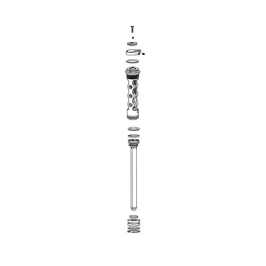 RockShox Damper for 30 Gold/Judy Gold, Remote 10mm, 27.5/29 (2013+ PushLoc, OneLoc, Twistloc) RL - 30 Gold A1+/Judy Gold - RACKTRENDZ