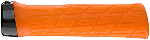 Load image into Gallery viewer, Ergon - GE1 Evo Factory Ergonomic Lock-on Bicycle Handlebar Grips | for Mountain, Trail and Enduro Bikes | Regular Fit | Frozen Orange - RACKTRENDZ
