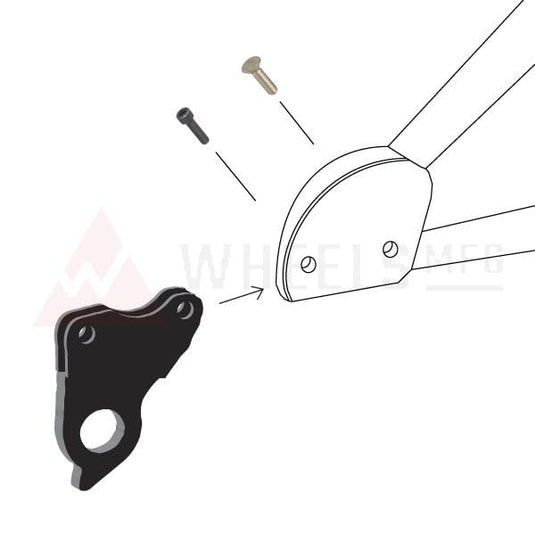 Wheels Manufacturing Dropout 169 Bicycle Hanger - RACKTRENDZ