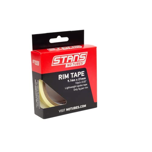 Load image into Gallery viewer, Notubes Rim Tape for Stans Ztr Rims 60yd x 21mm 55m, AS0004 Wheels, Yellow, 21mm x 54840mm - RACKTRENDZ
