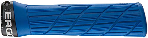 Ergon Grips Technical-GE1 EVO Slim Midsummer Blue (Light Blue) Unisex Adult Bike Handle, One Size - RACKTRENDZ