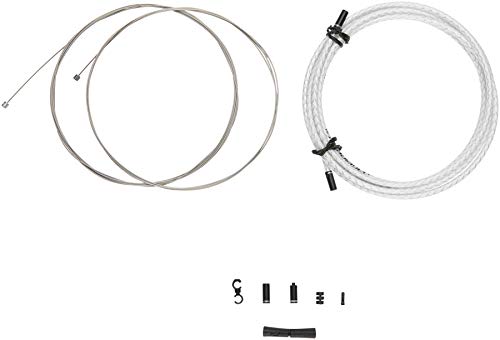 Load image into Gallery viewer, Jagwire 2X Sport Shift Adult Unisex Shift Cable and Sheath Kit, White, One Size - RACKTRENDZ
