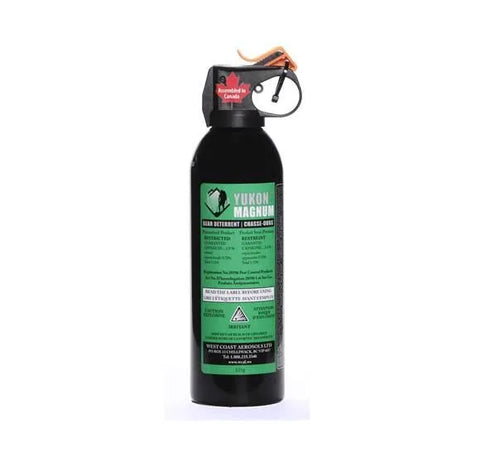 325YM - BEARGUARD - YUKON MAGNUM 325g BEAR SPRAY UPC: 729258505319