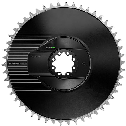 SRAM, Red AXS E1 Power Kit Aero, Power Meter Crankset, Speed: 12/13, BCD: Direct Mount SRAM 8 Bolt, 44, Black, Road