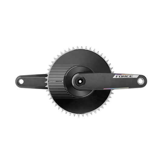 SRAM, Force 1x Aero E1, Crankset, Speed: 12/13, Spindle: 28.99mm, BCD: Direct Mount SRAM 8 Bolt, 50, DUB, 165mm, Black, Road