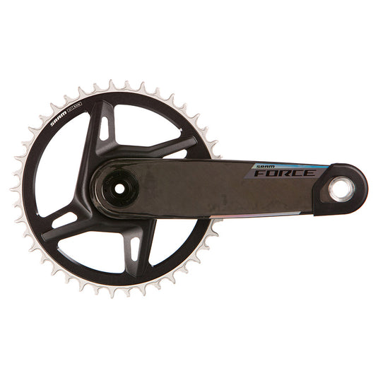 SRAM, Force 1x XPLR E1, Crankset, Speed: 12/13, Spindle: 28.99mm, BCD: Direct Mount SRAM 8 Bolt, 42, DUB, 170mm, Black, Road