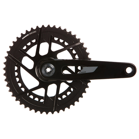 SRAM, Rival 2x Powermeter E1, Power Meter Crankset, Speed: 12, Spindle: 28.99mm, BCD: Direct Mount SRAM 8 Bolt, 48/35, DUB, 175mm, Black, Road