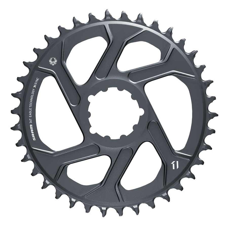 Load image into Gallery viewer, Eagle Lunar/Polar Grey Chainring
