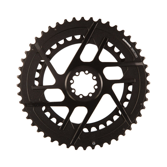SRAM, Rival E1 2x Direct Mount, Chainring, Teeth: 48/35, Speed: 12, BCD: Direct Mount SRAM 8 Bolt, Black